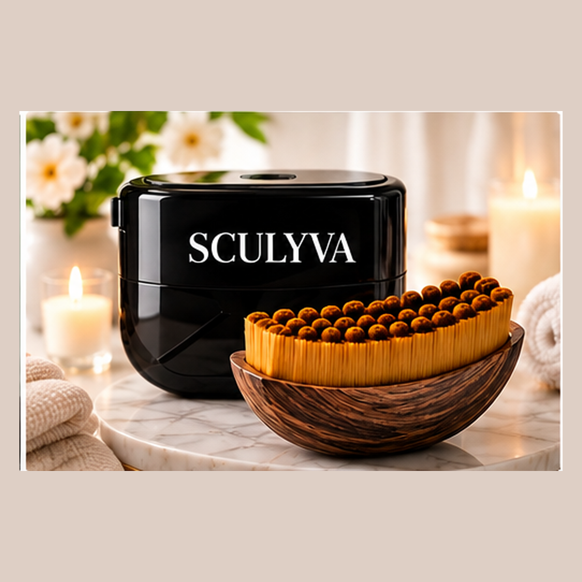 Brosse lymphatique visage SCULYVA